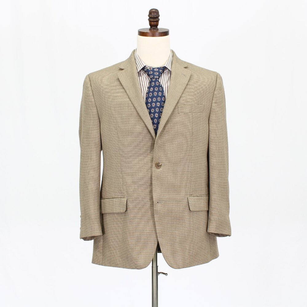 Michael Kors 42R Brown HT 2-Button Sport Coat Blazer Jacket G628